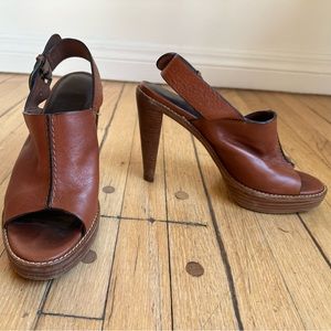 Cole Haan Soft Leather Platform Sandal